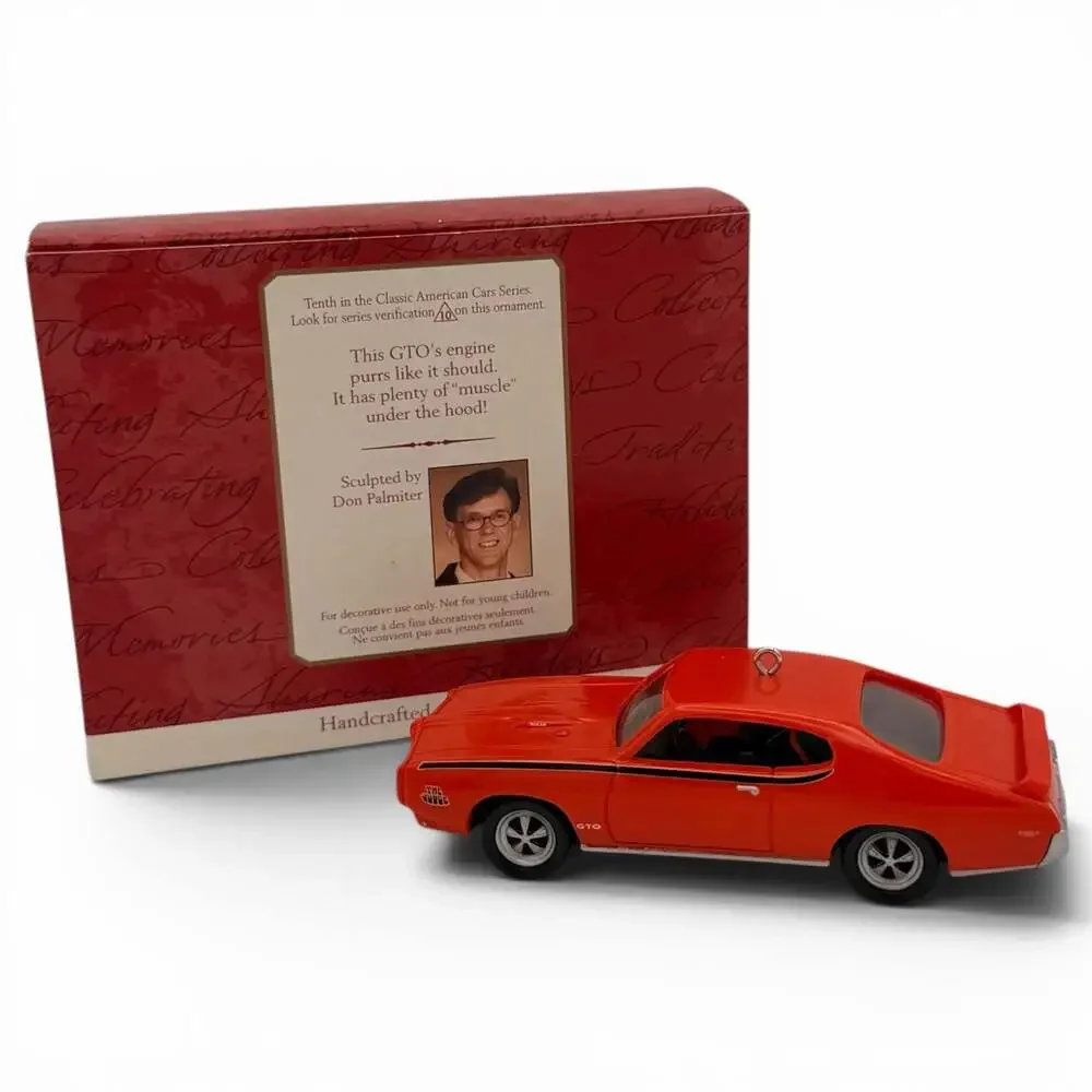 Hallmark Keepsake 2000 1969 Pontiac GTO The Judge Christmas Ornament